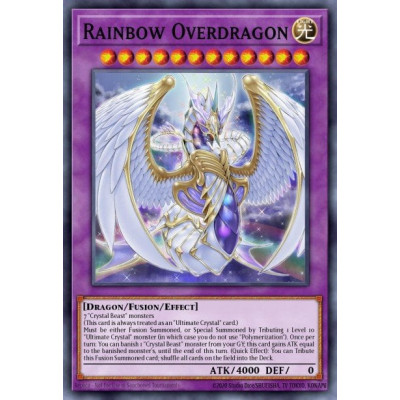 Rainbow Overdragon - SDCB-EN043 - 1st edition