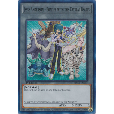 Jesse Anderson - Bonder with the Crystal Beasts - SDCB-EN047 - 1st edition