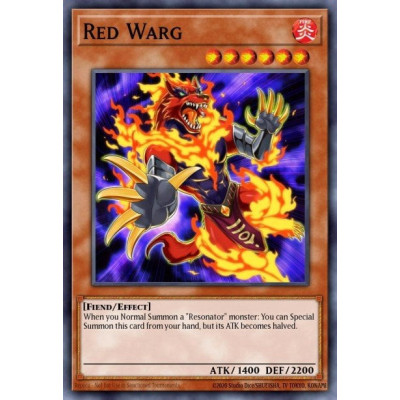 Red Warg - SDCK-EN012 - 1st edition