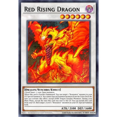 Red Rising Dragon - SDCK-EN048 - 1st edition