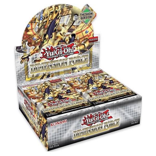 BOOSTER BOX  YUGI OH FUERZA DIMENSIONAL