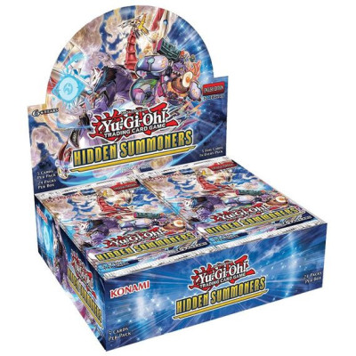 BOOSTER BOX  YUGI OH HIDDEN SUMMONERS