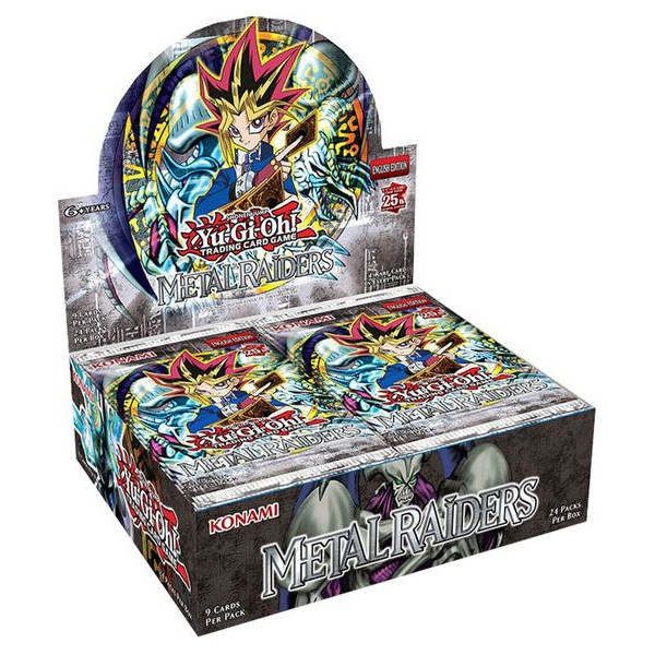 BOOSTER BOX  YUGI OH METAL RAIDERS (UNLIMITED EDITION)