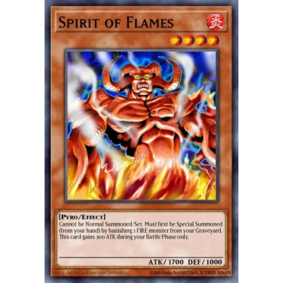 Spirit of Flames - SR14-EN019 - 1st edition
