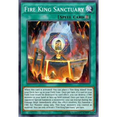 Fire King Sanctuary - SR14-EN024 - 1st edition