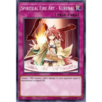 Spiritual Fire Art - Kurenai - SR14-EN035 - 1st edition