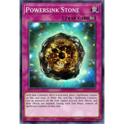 Powersink Stone - SR14-EN040 - 1st edition