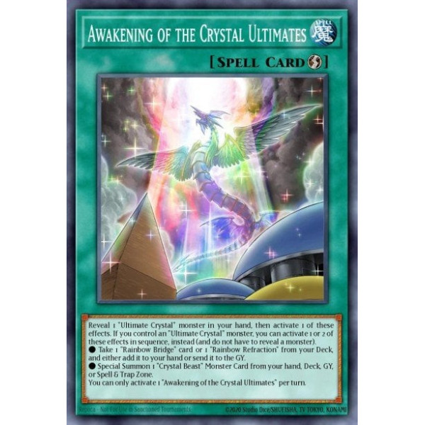 Awakening of the Crystal Ultimates - SDCB-EN016 - 1st edition