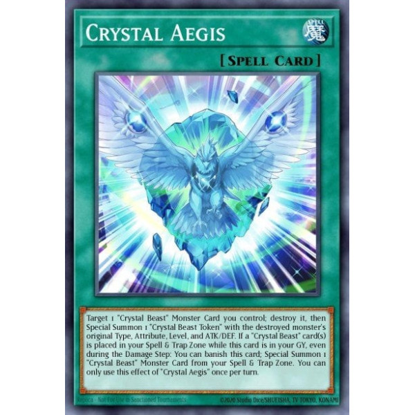Crystal Aegis - SDCB-EN017 - 1st edition