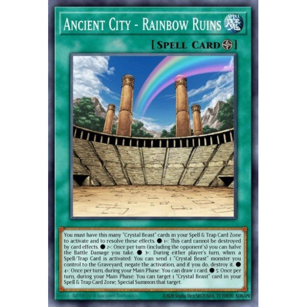 Ancient City - Rainbow Ruins - SDCB-EN018 - 1st edition