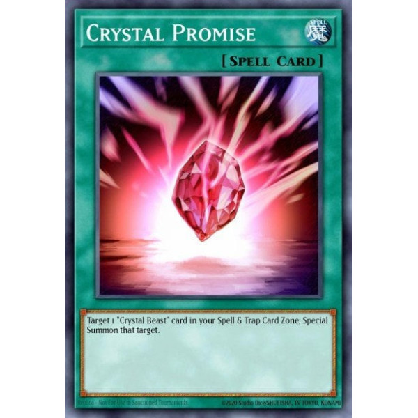 Crystal Promise - SDCB-EN023 - 1st edition