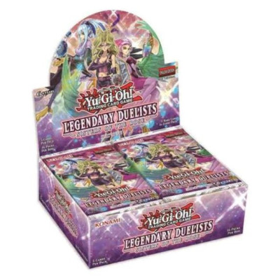 BOOSTER BOX YUGI OH DUELITAS LEGENDARIOS HERMANAS DE LA ROSA