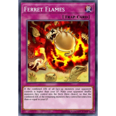 Ferret Flames - SDCB-EN039 - 1st edition