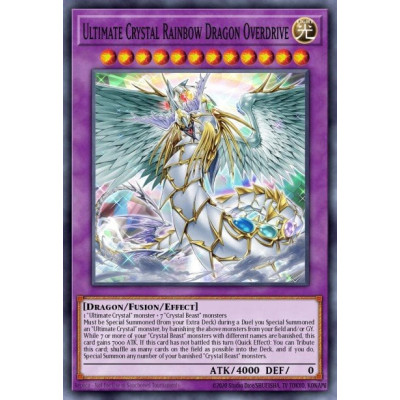 Ultimate Crystal Rainbow Dragon Overdrive - SDCB-EN042 - 1st edition