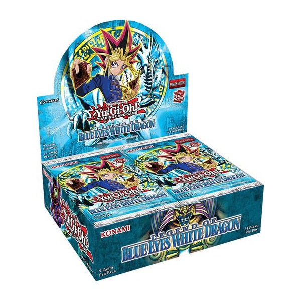 BOOSTER BOX YUGI OH LEGEND OF BLUE EYES WHITE DRAGON (UNLIMITED EDITION)