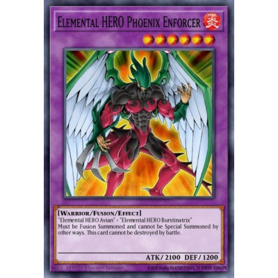 Elemental HERO Phoenix Enforcer - EOJ-EN032 - unlimited