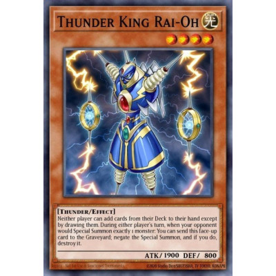 Thunder King Rai-Oh - YG02-EN001 - limited