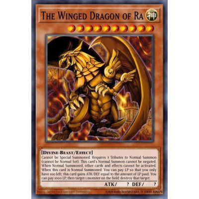 The Winged Dragon of Ra - LED7-EN000 - 1st Edition