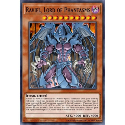 Raviel, Lord of Phantasms - LC02-EN003 - limited