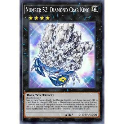 Number 52: Diamond Crab King - YZ06-EN001 - limited