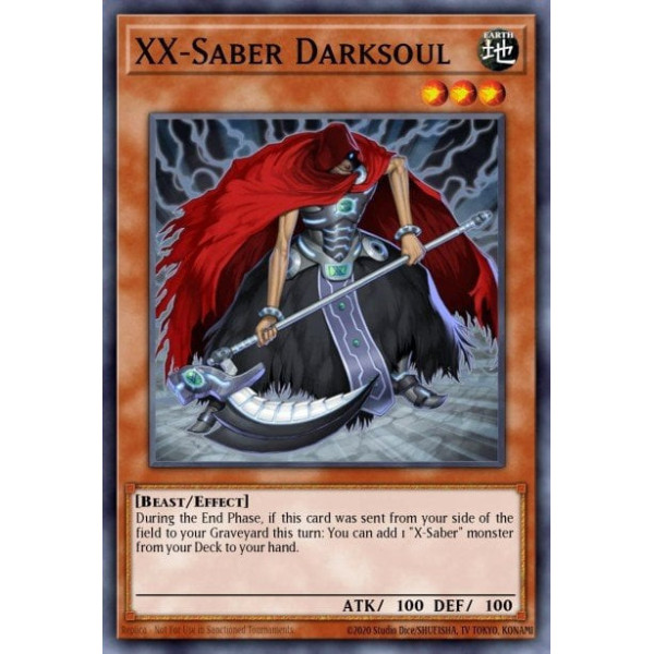 XX-Saber Darksoul - TSHD-EN081 - 1st Edition