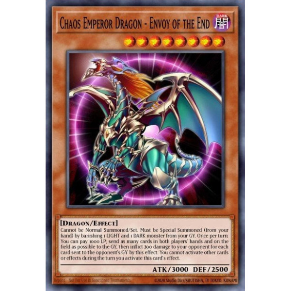 Chaos Emperor Dragon - Envoy of the End - DPKB-EN016 - unlimited