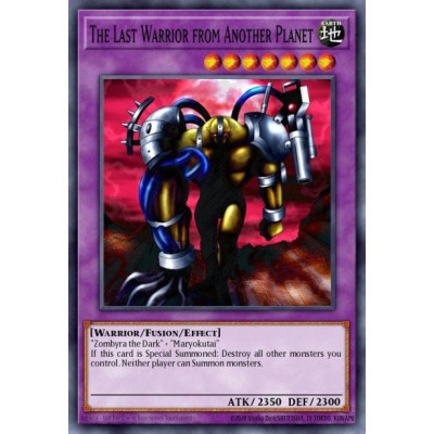 The Last Warrior from Another Planet - DB2-EN012 - unlimited