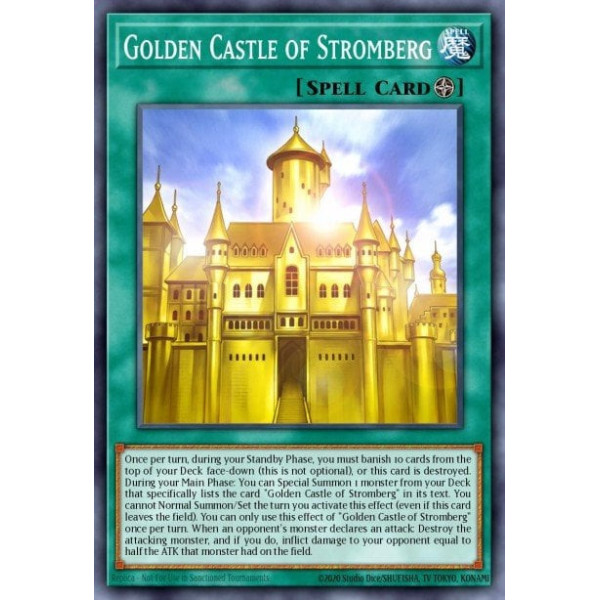 Golden Castle of Stromberg - BLRR-EN010 - 1st Edition