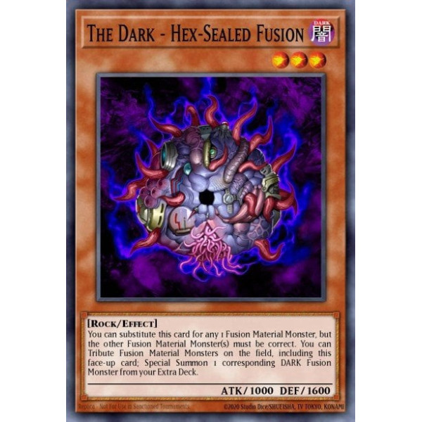 The Dark - Hex-Sealed Fusion - LCYW-EN263 - 1st Edition