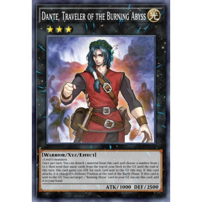 Dante, Traveler of the Burning Abyss - MP15-EN121 - 1st Edition