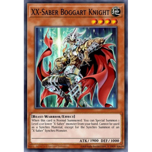 XX-Saber Boggart Knight - TSHD-EN000 - 1st Edition