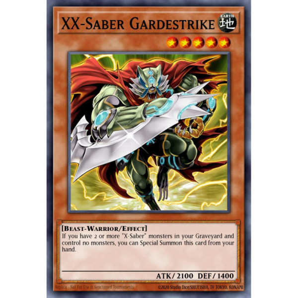 XX-Saber Gardestrike - ANPR-EN000 - 1st Edition