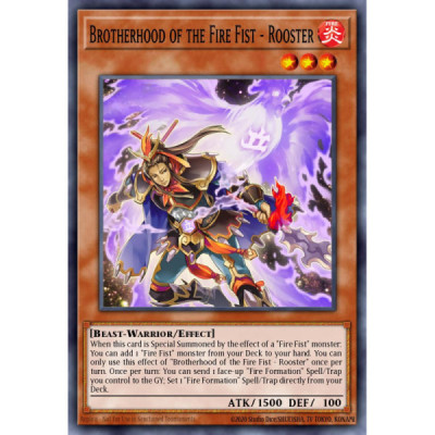 Brotherhood of the Fire Fist - Rooster - JOTL-EN094 - 1st Edition Brotherhood of the Fire Fist - Rooster - JOTL-EN094 - 1st Edition