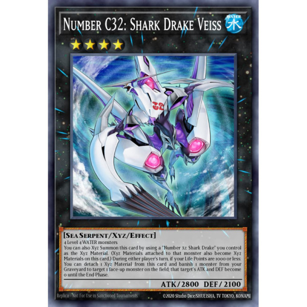 Number C32: Shark Drake Veiss - ABYR-EN039 - unlimited