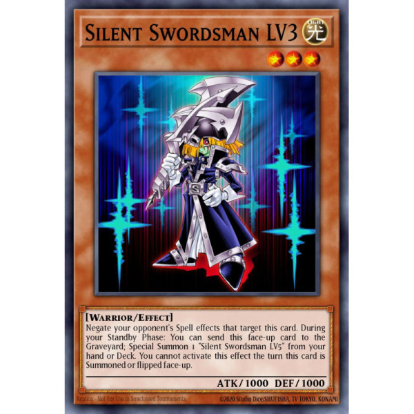 Silent Swordsman LV3 - RDS-EN009 - 1st Edition