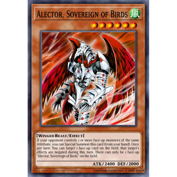 Alector, Sovereign of Birds - YR05-EN001 - limited