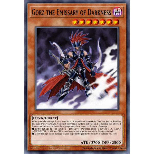 Gorz the Emissary of Darkness - RP02-EN000 - limited