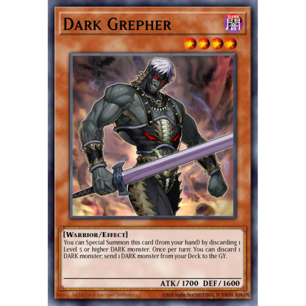 Dark Grepher - DT06-EN058 - DUEL