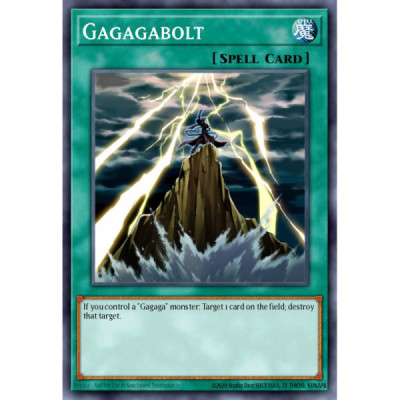 Gagagabolt -- ZTIN-ENV03 -- Ultimate Rare -- Limited   -  -Condicion: Near Mint