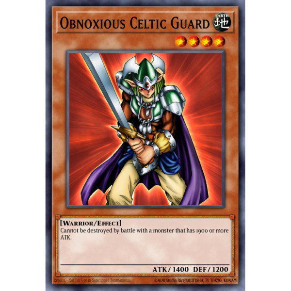 Obnoxious Celtic Guard - CT1-EN006 - limited