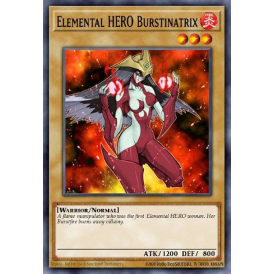 Elemental HERO Burstinatrix - MDP2-EN003 - limited