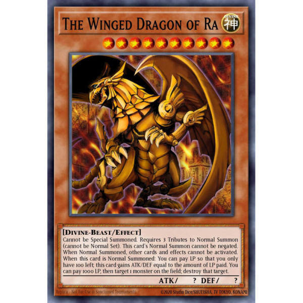 The Winged Dragon of Ra - JUMP-EN045 - limited