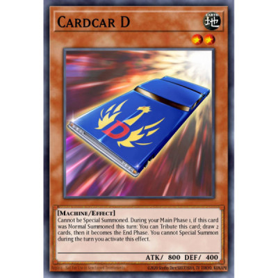Cardcar D - GAOV-EN006 - 1st Edition