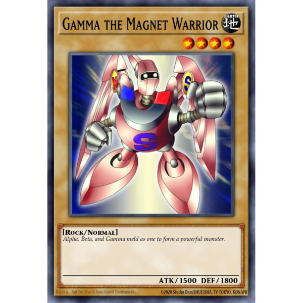 Gamma the Magnet Warrior  - DOR-003 - unlimited