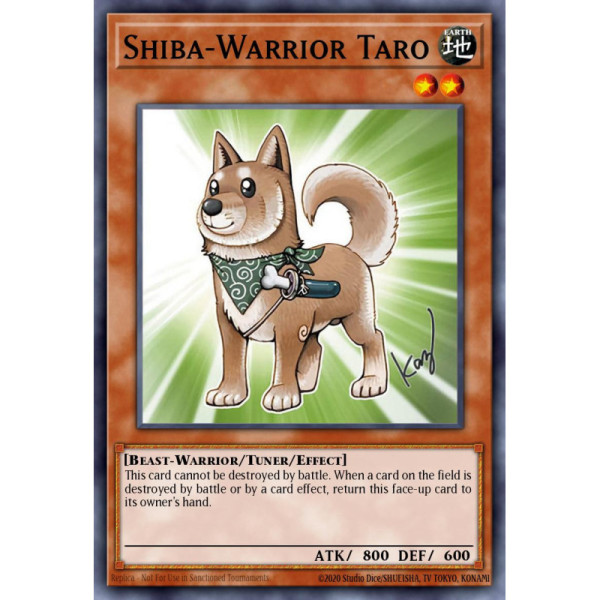 Shiba-Warrior Taro - YAP1-EN008 - limited