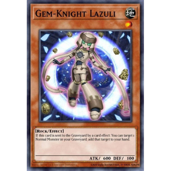 Gem-Knight Lazuli - DT07-EN063 - DUEL