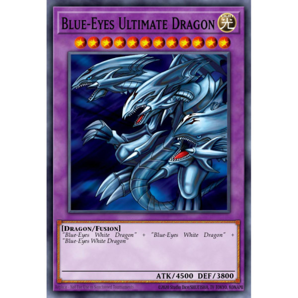 Blue-Eyes Ultimate Dragon - RP01-EN000 - limited