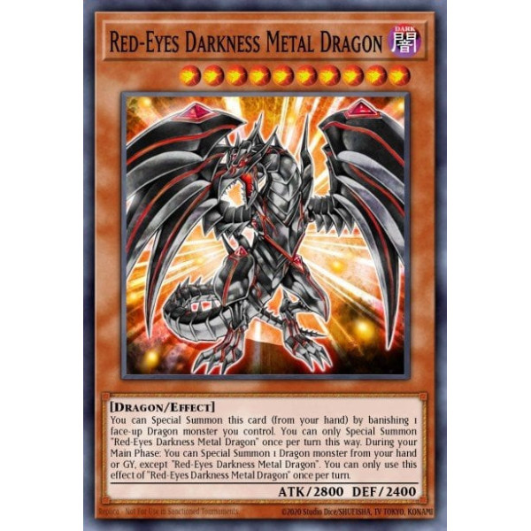 Red-Eyes Darkness Metal Dragon - JUMP-EN030 - limited