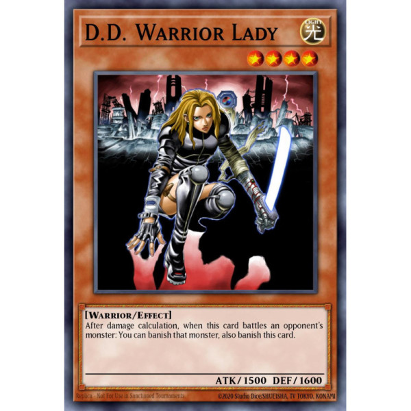 D.D. Warrior Lady - DCR-027 - 1st Edition
