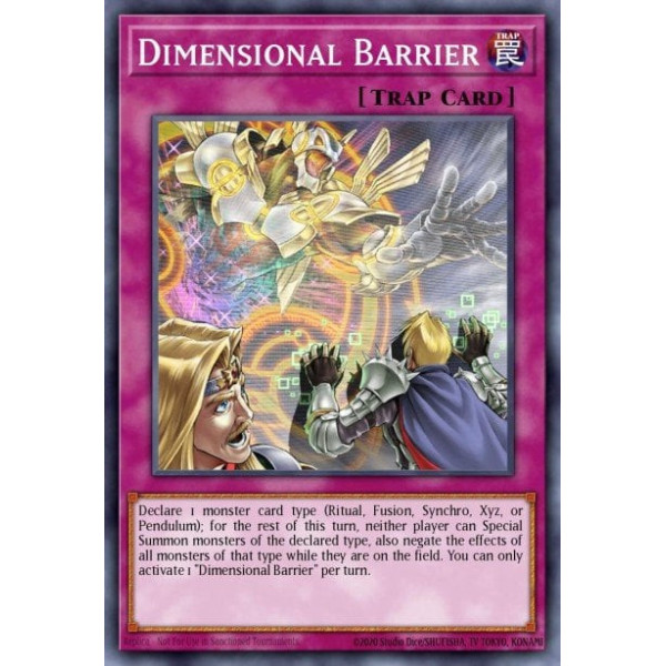Dimensional Barrier - INOV-EN078 - unlimited